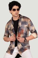 bold-liam-cream-print-corduroy-shirt